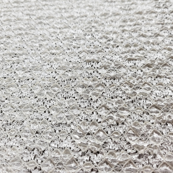 Bridal Ivory Lace Fabric by the yard - 60" Wide - Semi Sheer - Picture 3 of 6